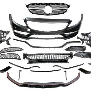 Kit De Carrocería Mercedes Clase C W205 2014-2018 Coupe Look AMG C63