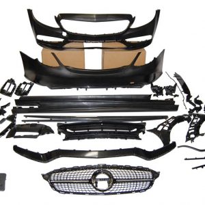 Kit De Carrocería Mercedes Clase C W205 4P 2014-2021 Look C63 2019 Diamond