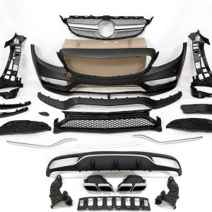 Kit De Carrocería Mercedes Clase C W205 2014-2018 2P Look AMG C63