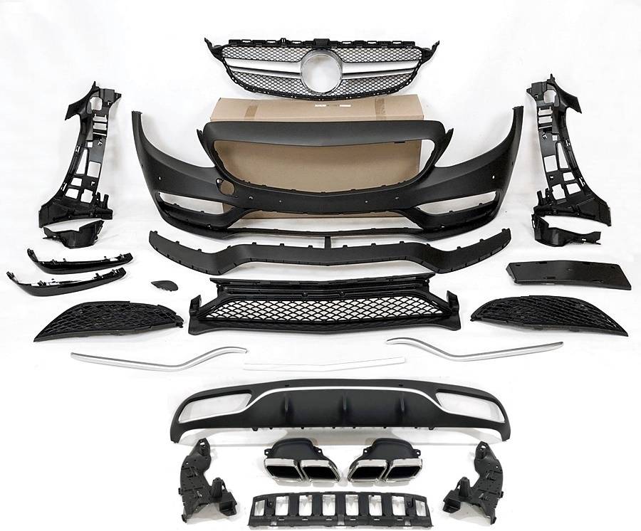 kit-de-carroceria-mercedes-w205-2p-amg-look-c63.jpg Kit De Carrocería Mercedes Clase C W205 2014-2018 2P Look AMG C63