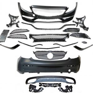Kit De Carrocería Mercedes Clase C W205 2014-2018 Coupe Look AMG