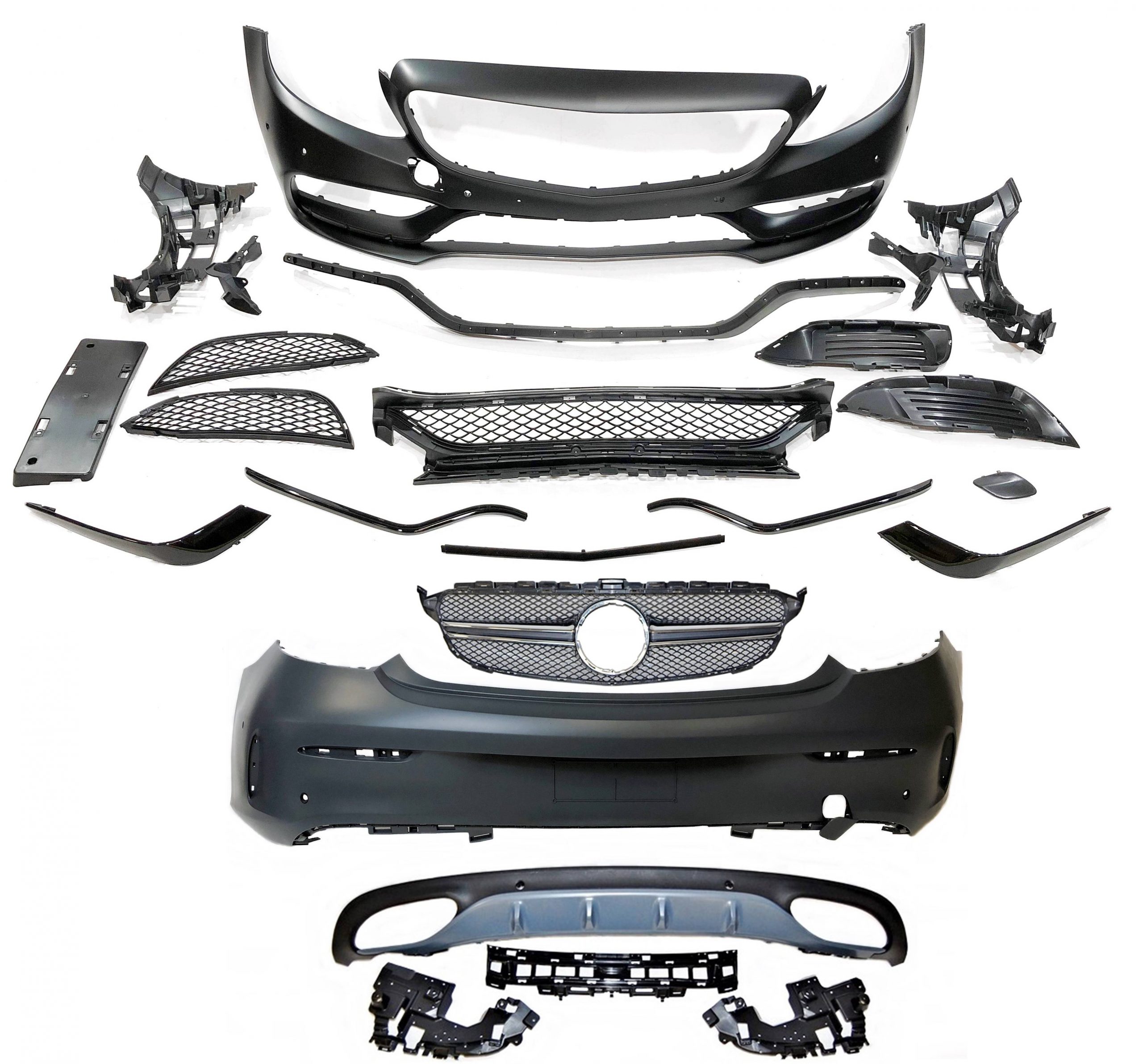 kit-de-carroceria-mercedes-w205-coupe-look-amg.jpg Kit De Carrocería Mercedes Clase C W205 2014-2018 Coupe Look AMG