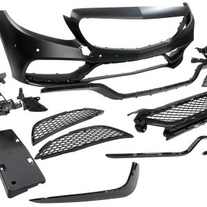 Kit De Carrocería Mercedes Clase C W205 SW 2014-2018 Look C63
