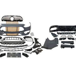 Kit De Carrocería Mercedes Clase C W206 Sedan / SW Look AMG C63