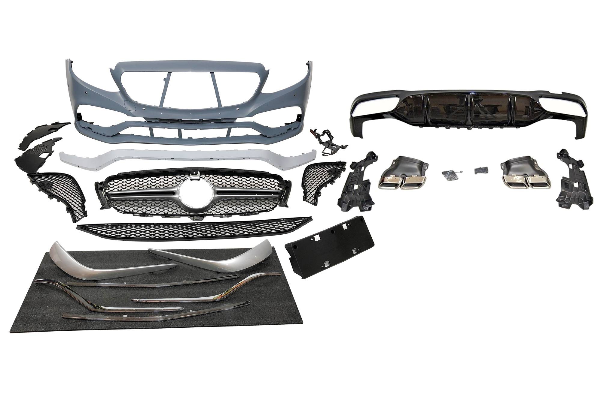 kit-de-carroceria-mercedes-w213-4p-estate-2016-2019-look-amg-e63-abs.jpg Kit De Carrocería Mercedes Clase E W213 4p / Estate 2016-2019 look AMG E63 ABS