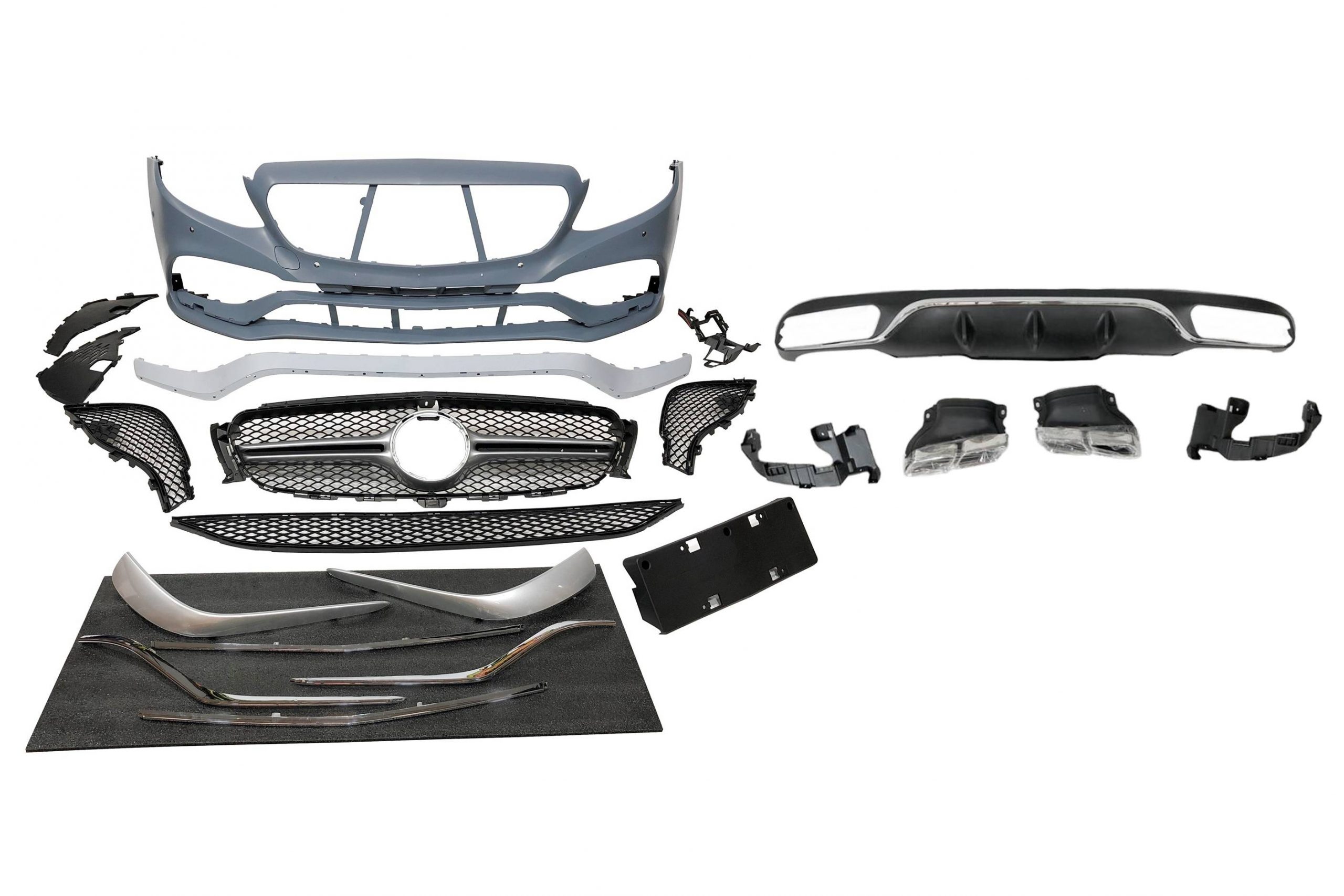 kit-de-carroceria-mercedes-w213-4p-sw-2016-2019-look-amg-e63-abs.jpg Kit De Carrocería Mercedes Clase E W213 4p / SW 2016-2019 look AMG E63 ABS