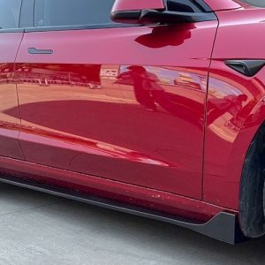 Kit De Carrocería Tesla Model 3 LCI 2024+ Look Fast Negro Brillante