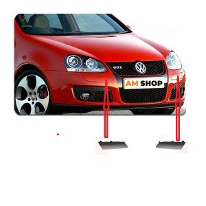 Molduras paragolpes delantero VW Golf 5 GTI recambio del OEM