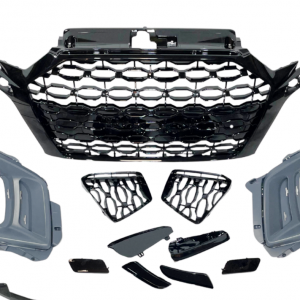 Paragolpes delantero Audi A3 3 Puertas / Sportback 2017-2019 Look RS3 21