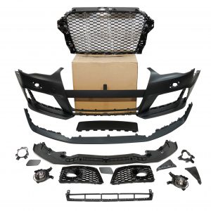 Paragolpes delantero Audi A3 V8 13-15 Sportback / 3 Puertas Look RS3 II Antinieblas