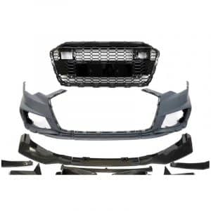 Paragolpes delantero Audi A6 C8 2020+ Look RS6 Carbono