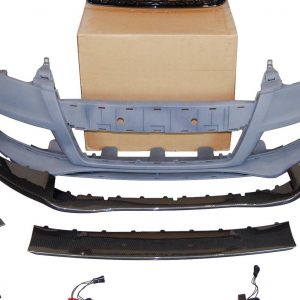 Paragolpes delantero Audi TT 06-14 8J Look RS Spoiler Look Carbono