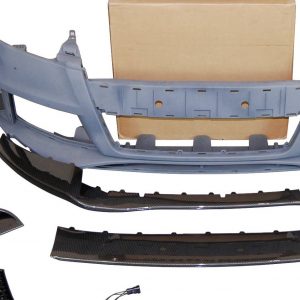 Paragolpes delantero Audi TT 06-14 8J Look RS Spoiler Look Carbono