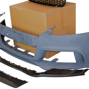 Paragolpes delantero Audi TT 06-14 8J Look RS Spoiler Look Carbono