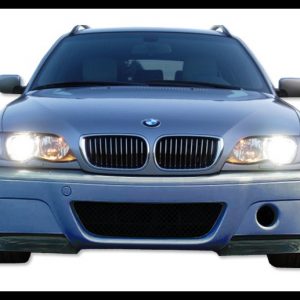 Paragolpes delantero BMW E46 98-05 2/4P Tipo CSL Punteras Carbono