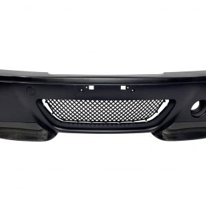 Paragolpes delantero BMW E46 98-05 2/4P Tipo CSL Punteras Carbono