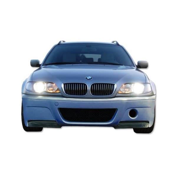 Paragolpes delantero BMW e46 2/4 Puertas CSL Look (punteras de carbono)