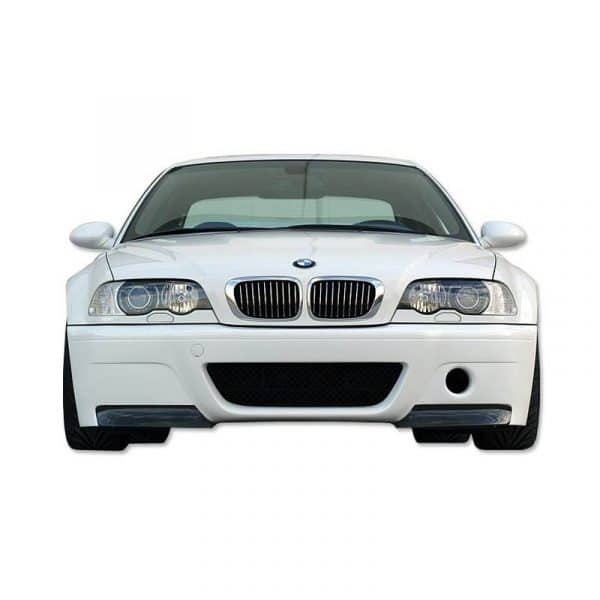 Paragolpes delantero BMW e46 M3 CSL Look (punteras de carbono)