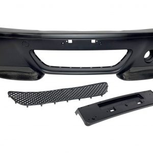 Paragolpes delantero BMW E46 Look M3 ABS C/Punteras Carbono Look CSL