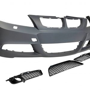 Paragolpes delantero BMW E90 / E91 05-08 Look M-Tech Spoiler Lavafaros ABS