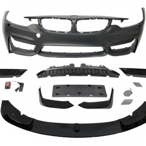 Paragolpes delantero BMW F32 F33 F36 Look M4 II Lip spoiler