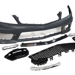 Paragolpes Delantero Mercedes clase C W204 Coupe / 4 Puertas 2007-2013 look AMG C63 Sensores