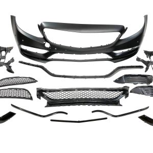 Paragolpes Delantero Mercedes clase C W205 2014-2018 Coupe / 4P / SW look AMG C63