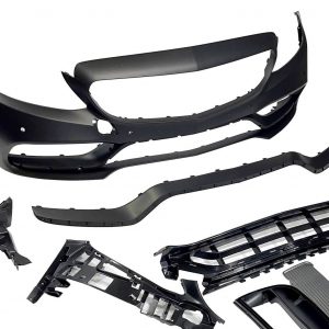 Paragolpes Delantero Mercedes clase C W205 2014-2018 Coupe / 4P / SW look AMG C63