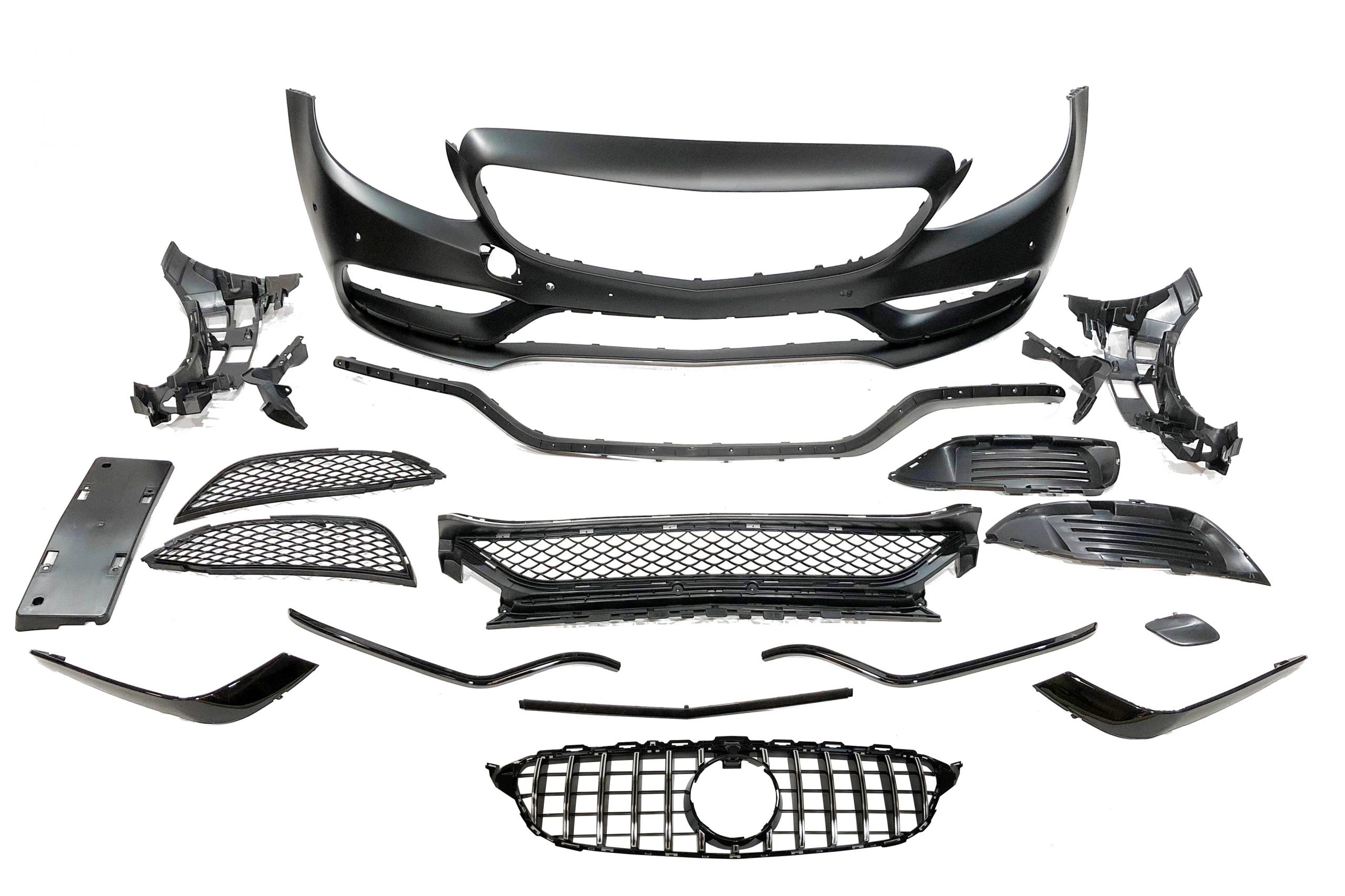 paragolpes-delantero-mercedes-w205-4.jpg Paragolpes Delantero Mercedes Clase C W205 2014-2018 2P / 4P / SW look AMG C63