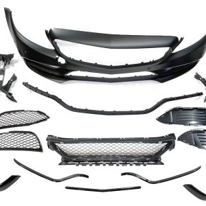 Paragolpes Delantero Mercedes Clase C W205 2014-2018 2P / 4P / SW look AMG C63