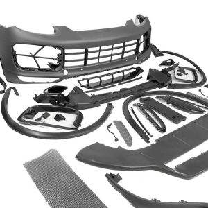 Paragolpes Delantero Porsche Cayenne 2011-2014 Look 2020 Turbo Spoiler