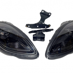 Paragolpes Delantero Porsche Macan 2014-2018 Look 2023 Faros delanteros
