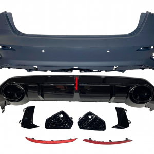 Paragolpes Trasero Audi A3 Sportback 2019-2024 Look RS3 Led