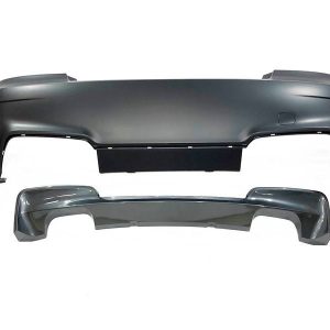 Paragolpes Trasero BMW E82 / E88  Look M1 07-11 Doble Salida