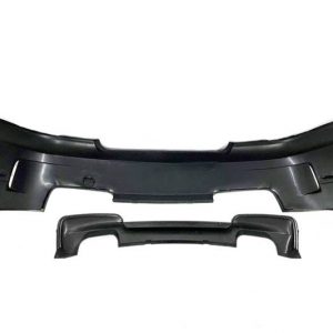 Paragolpes Trasero BMW E82 / E88  Look M1 07-11 Doble Salida
