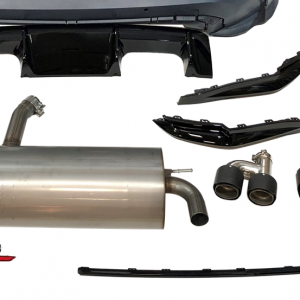 Paragolpes Trasero BMW F30 Look G80 Escape