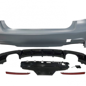 Paragolpes Trasero BMW F30 Look M Performance 2 Salidas doble  Punteras