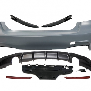 Paragolpes Trasero BMW F30 Look M Performance 2 Salidas doble  Punteras