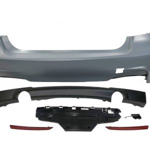 Paragolpes Trasero BMW F30 Look M-Tech Doble Salida
