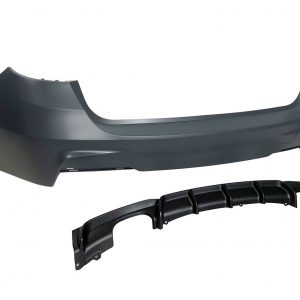 Paragolpes Trasero BMW F31 Look M Performance 2 Salidas doble