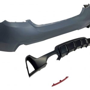 Paragolpes Trasero BMW F32 / F33 / F36 Look M Performance 1 Salida doble