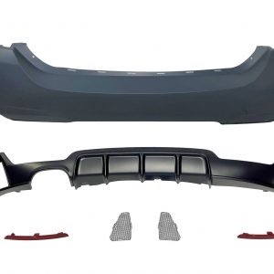 Paragolpes Trasero BMW F32 / F33 / F36 Look M Performance 1 Salida doble