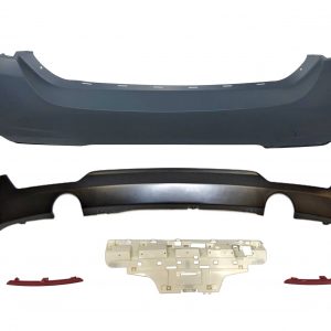 Paragolpes Trasero BMW F32 / F33 / F36 Look M-Tech Dos Salidas ABS