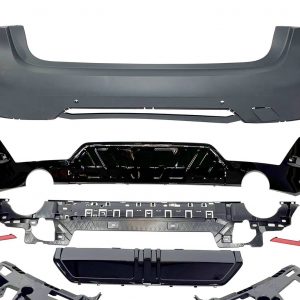 Paragolpes Trasero BMW G20 LCI 2023+ look M-Performance Brillante Negro