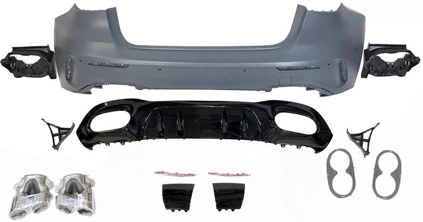 paragolpes-trasero-mercedes-Clase20A20W177-2018-2023-2023-look-a45-1.jpg Paragolpes Trasero Mercedes Clase A W177 2018-2023 / 2023+ Look A45