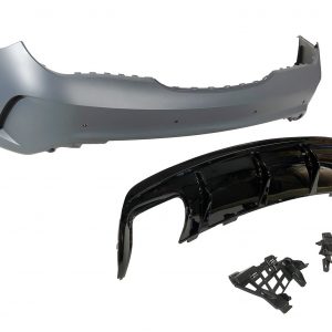 Paragolpes Trasero Mercedes CLA W117 2013-2018 LCI 4P / SW Look AMG A45