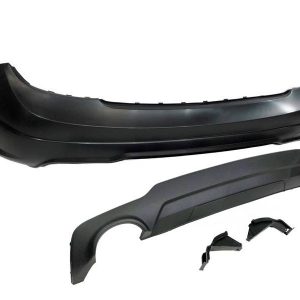Paragolpes Trasero Mercedes W204 07-13 2-4P 1 Salida Look AMG ABS