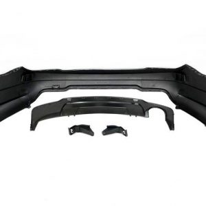 Paragolpes Trasero Mercedes W204 07-13 2-4P 1 Salida Look AMG ABS