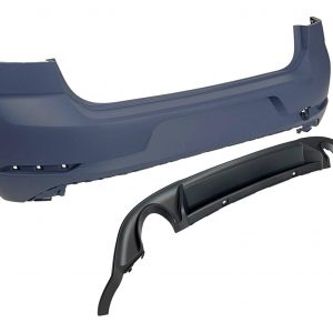 Paragolpes Trasero Volkswagen Golf 7 Look 7.5 GTI 2 Salidas ABS