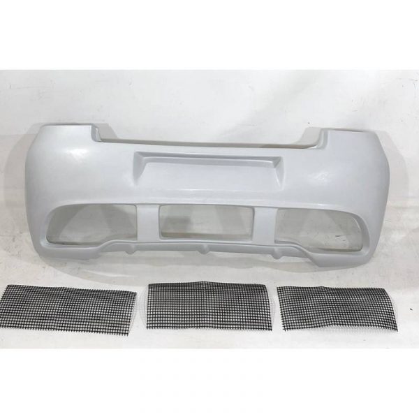 Paragolpes trasero VW Golf 4 Racing look (Fiberglass)